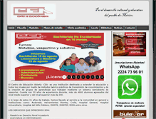 Tablet Screenshot of ceauniversidad.com